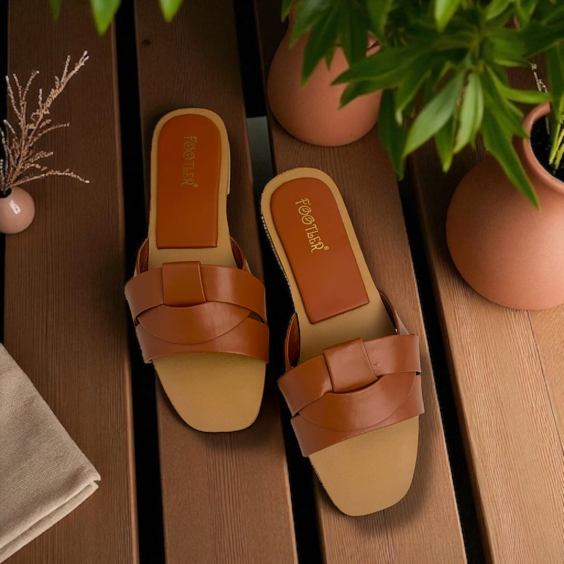 BronzeGrace Slip-Ons