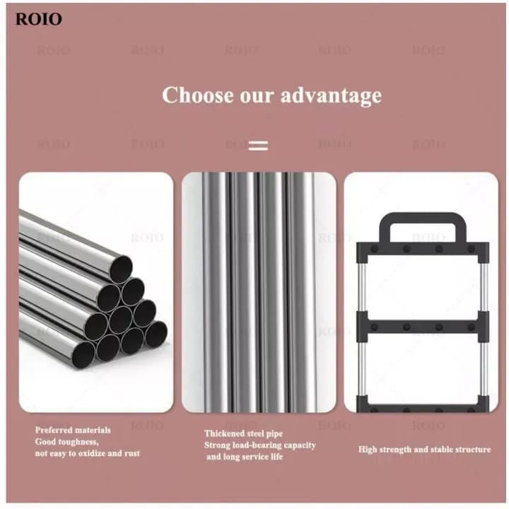 6 Layer shoe rack Tier Colored stainless steel Stackable Shoes Organizer Storage Stand