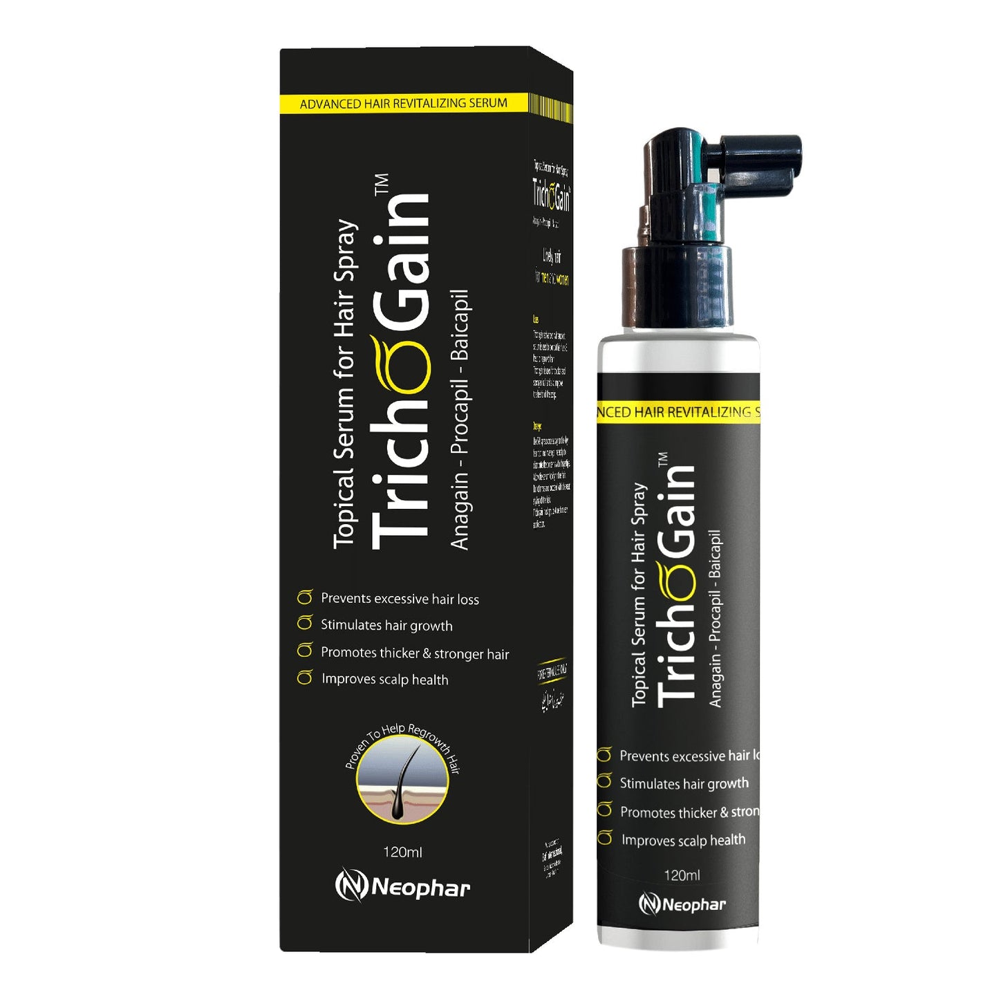 Trichogain Spray For Hair Growth